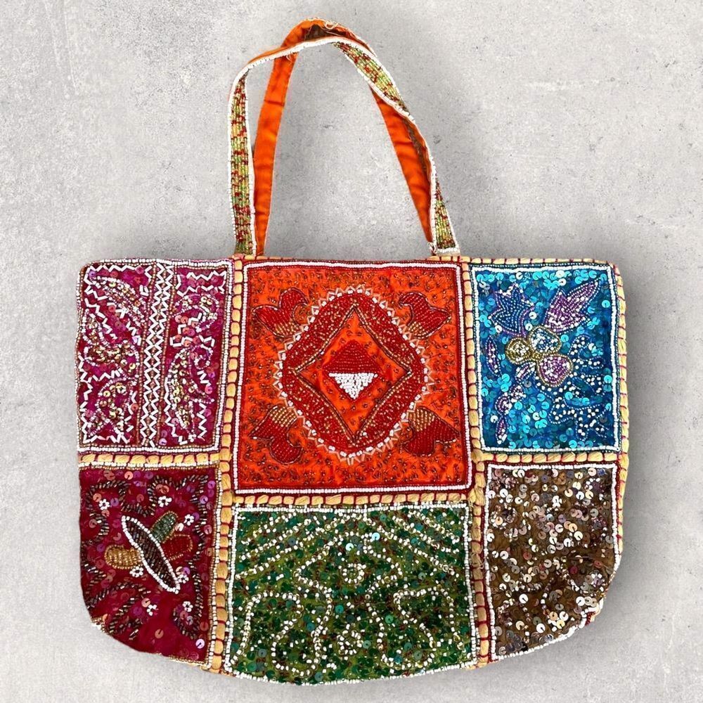 FSP | Vintage Women’s Beaded Shoulder bag Tote